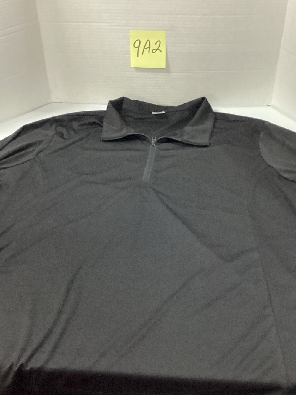 Women’s Black Half-Zip Performance Top